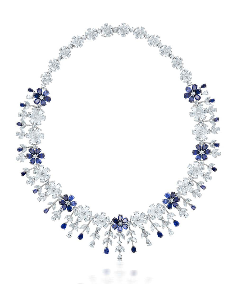 Sublime Floral Necklace By Hyba Jewels