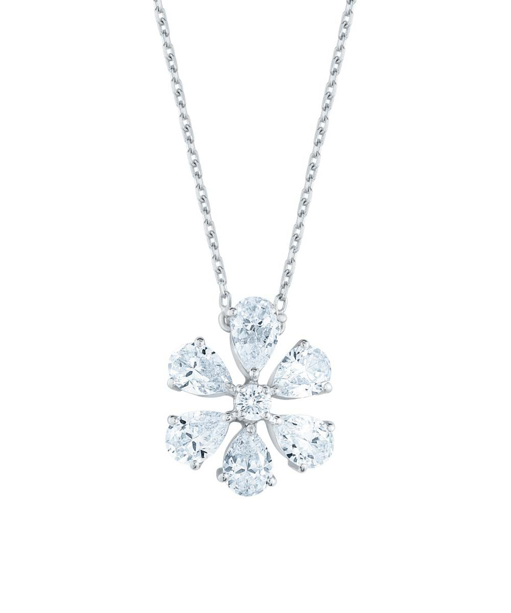 Solitaire Chain Pendant By Hyba Jewels