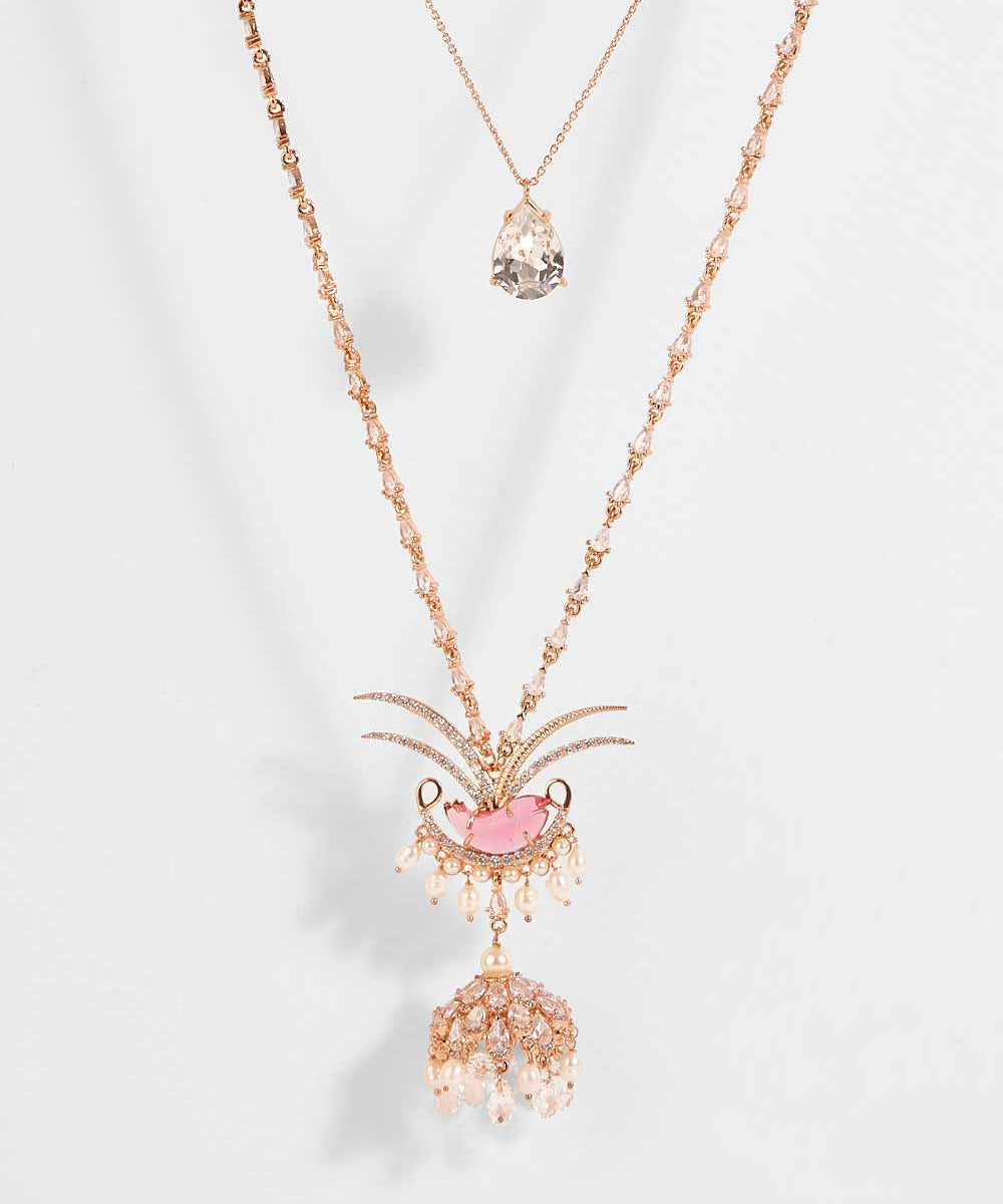 Le Palm Fish Layered Necklace