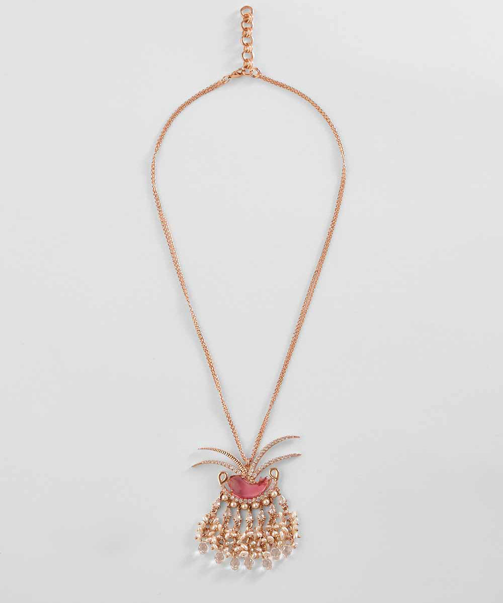 Le Palm Fish Pendant Necklace