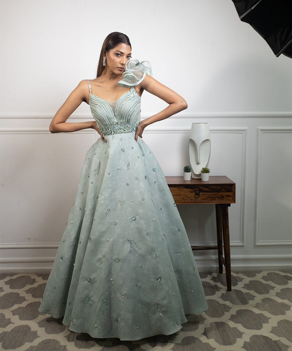 Limelight Mint Gown
