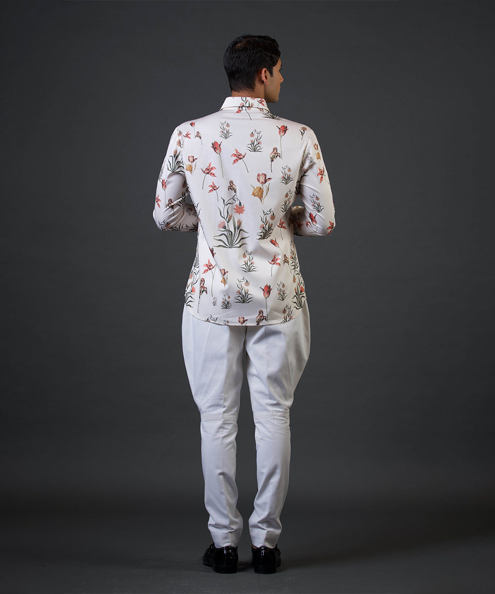 Floral digital printed shirt