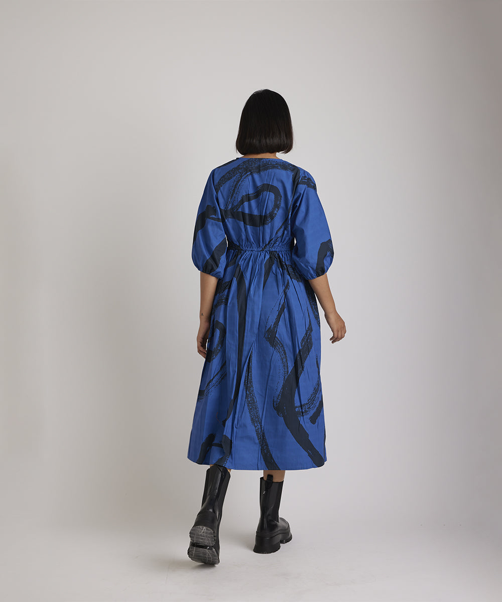 Black The Blue ( Midi Dress )
