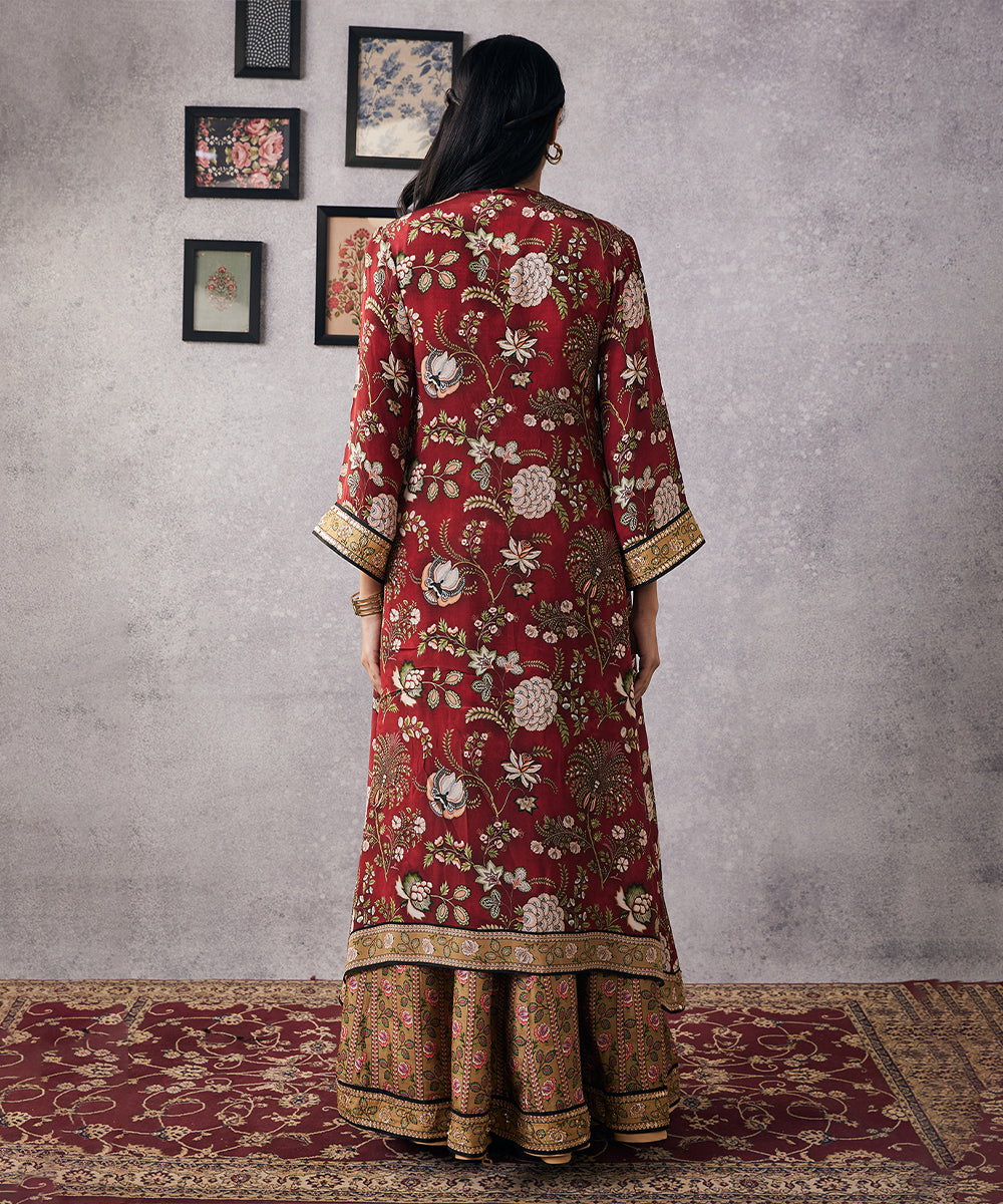 Mehr embroidered lehenga set with jacket