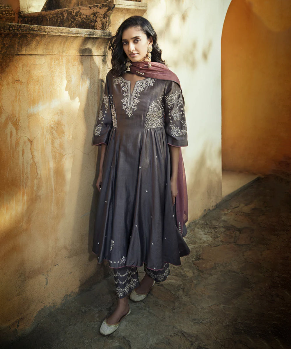 The Gulali Kota Anarkali Set