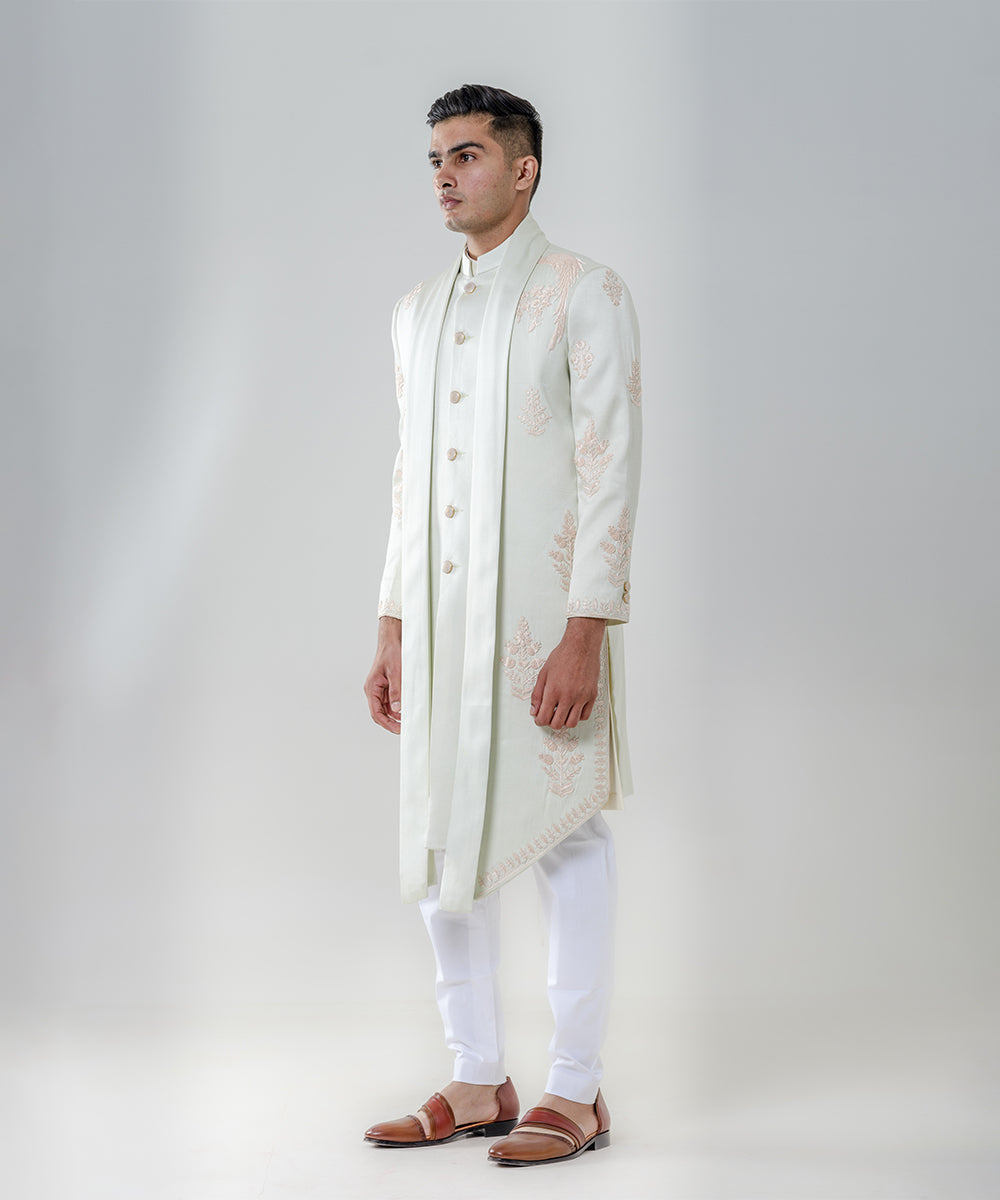 Mint Green Cape Kurta