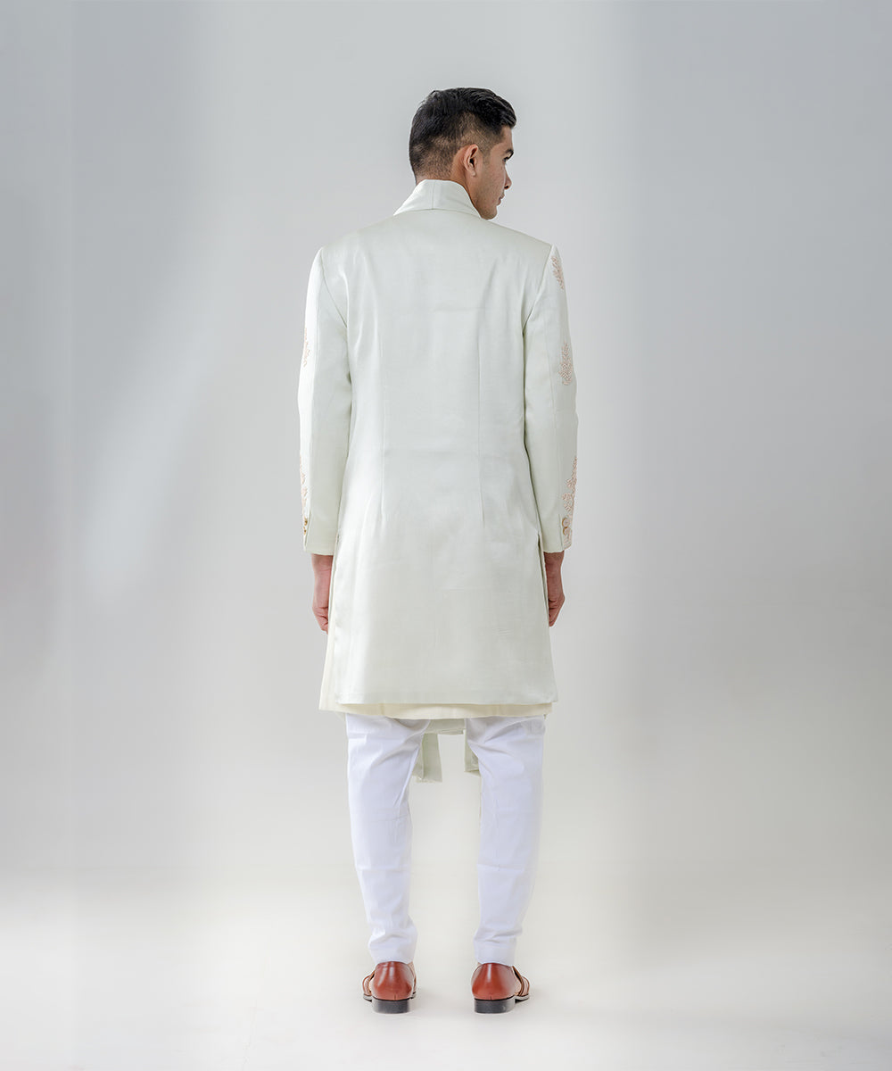 Mint Green Cape Kurta