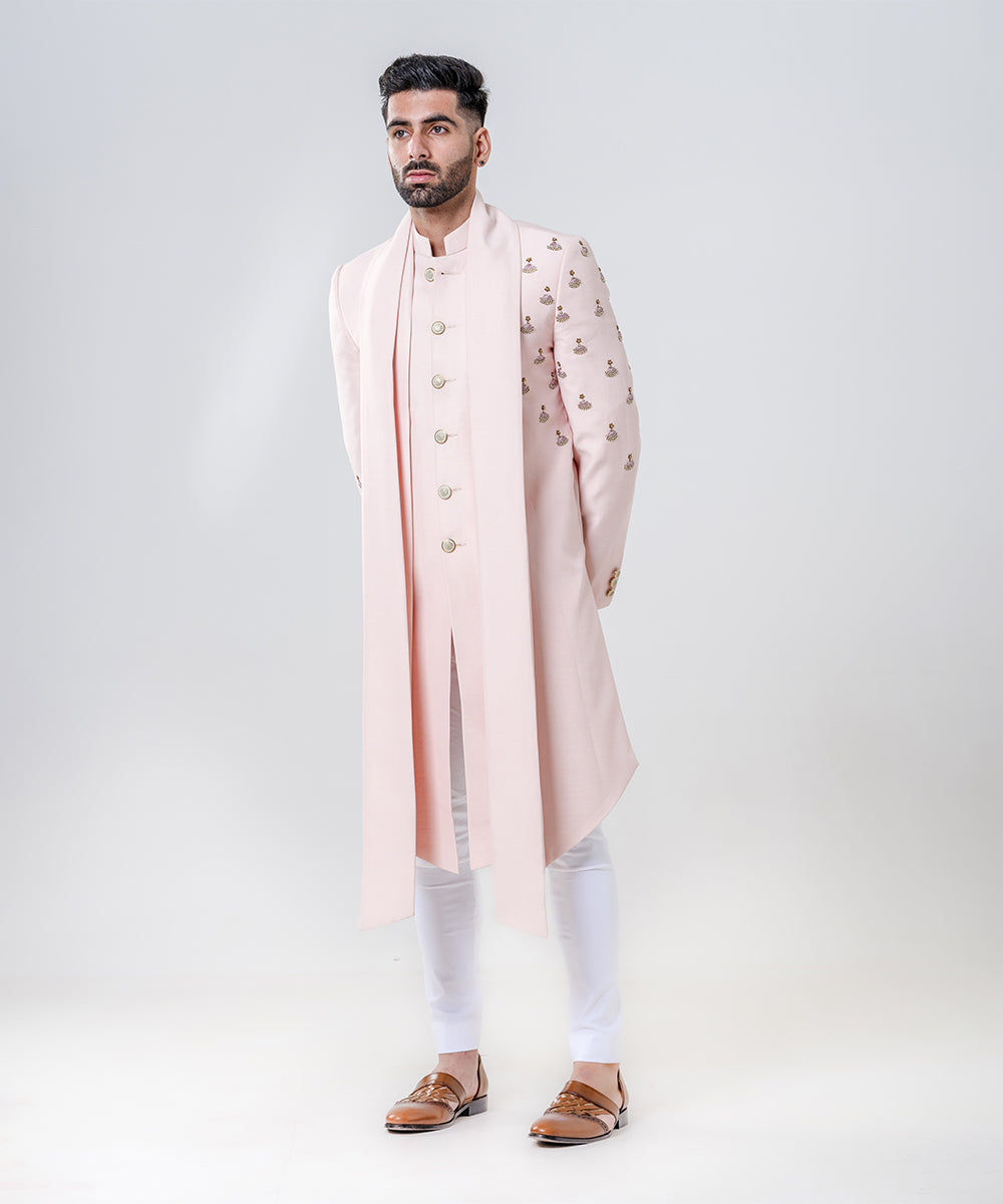 Peach Cape Kurta