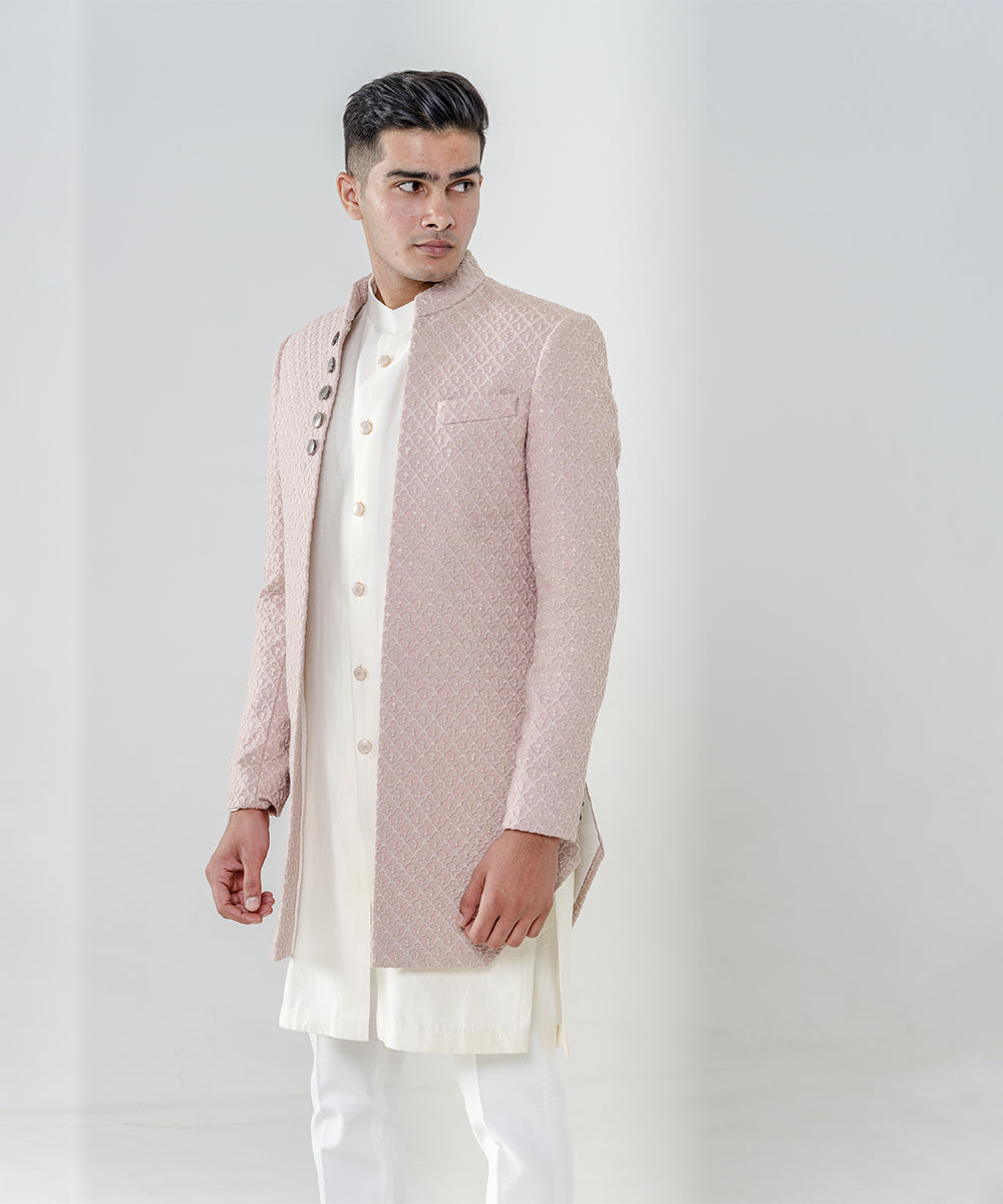 Onion Pink Lucknavi Open Jacket