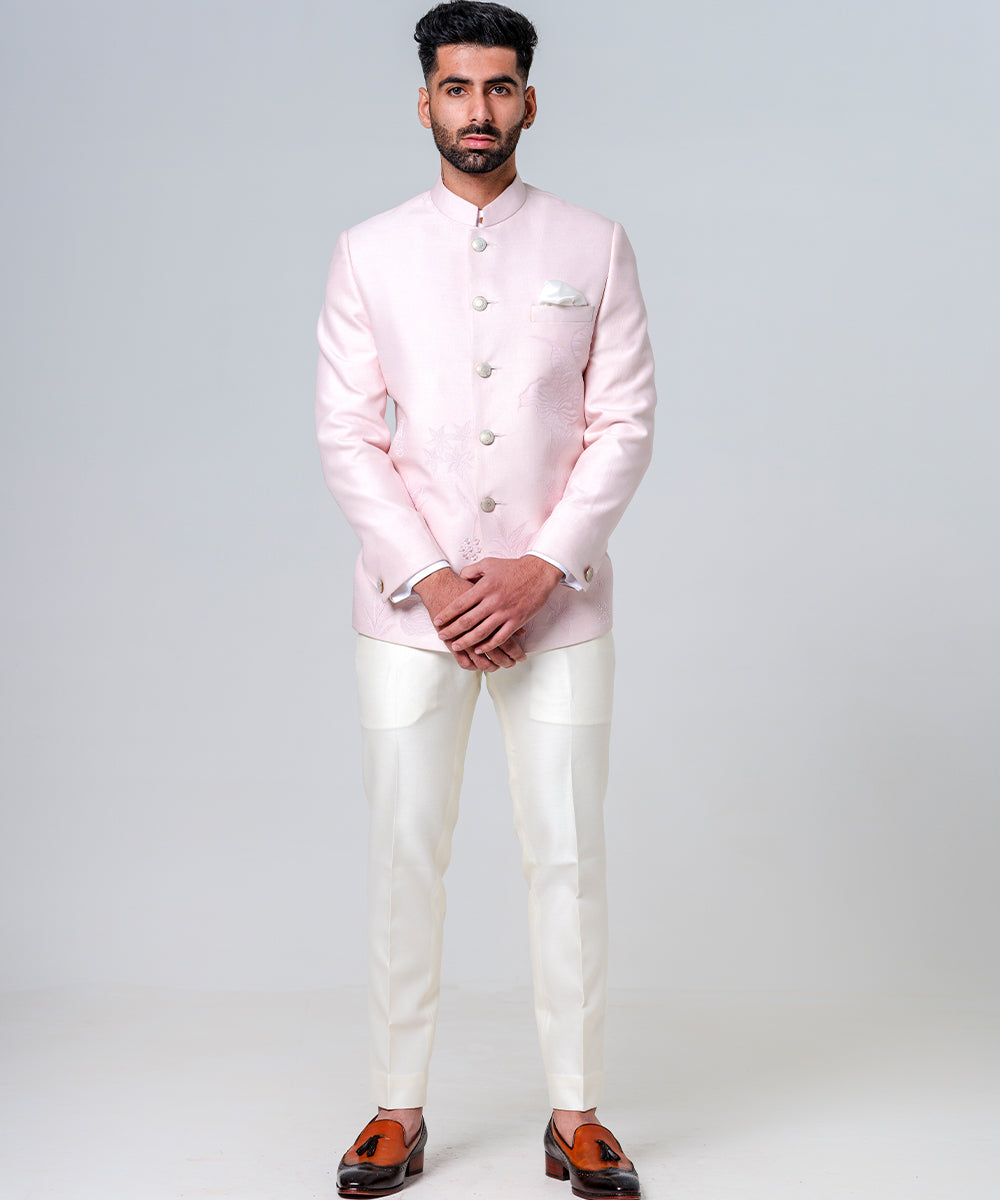 Classic Jodhpuri With Self Toned Embroidered