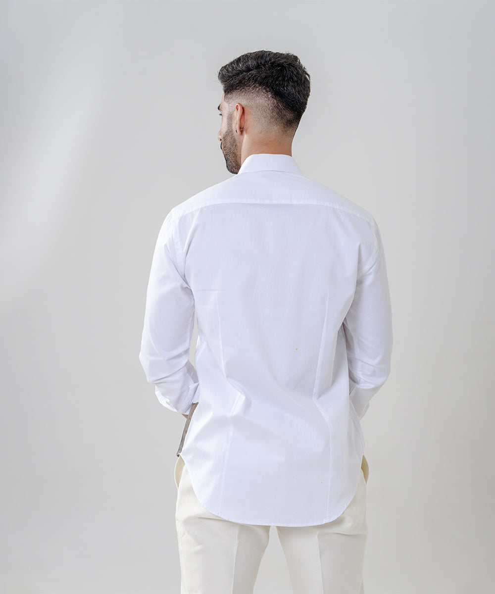 Hand Painted White Shirt