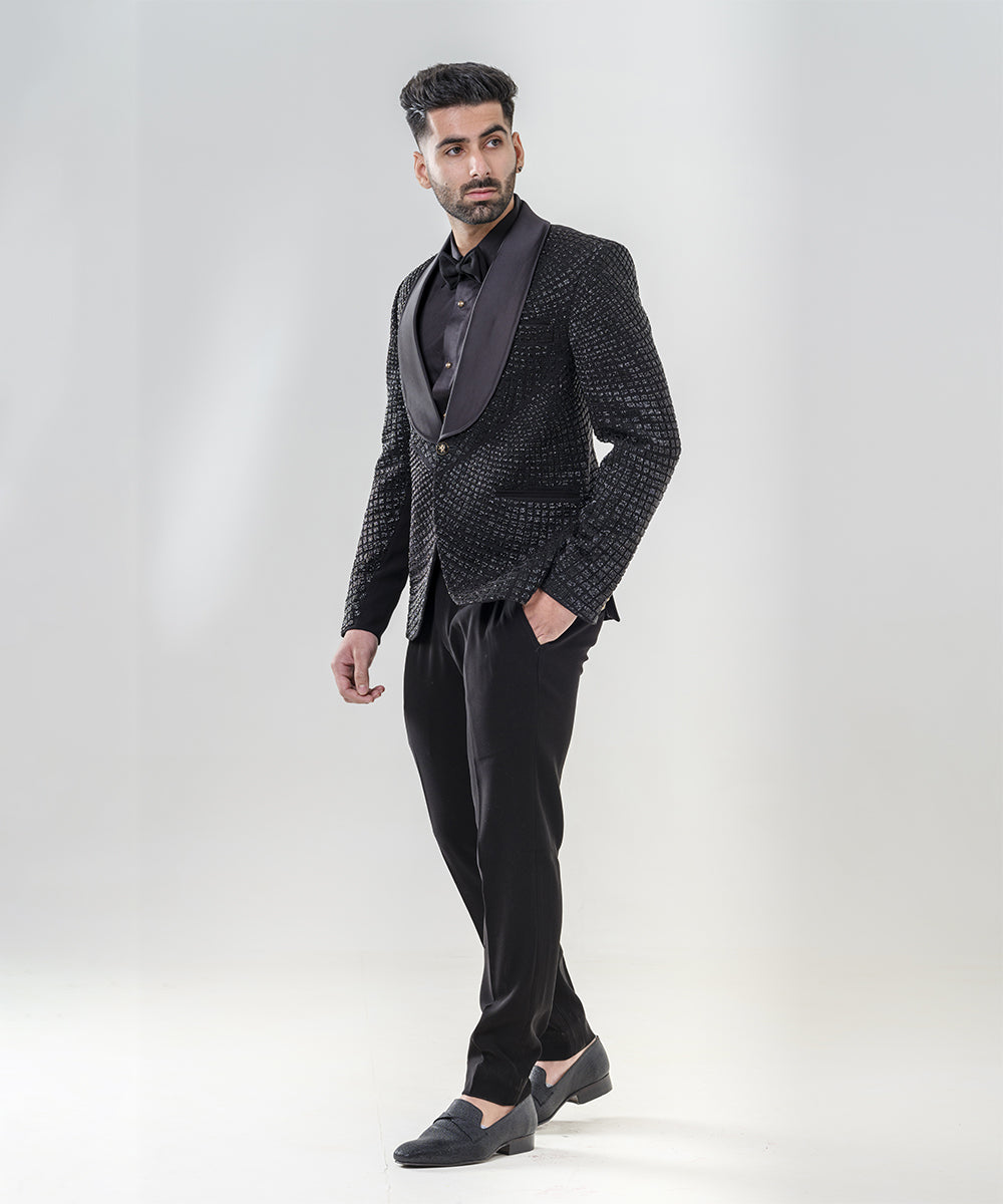 Black Tuxedo With Shawl Lapel