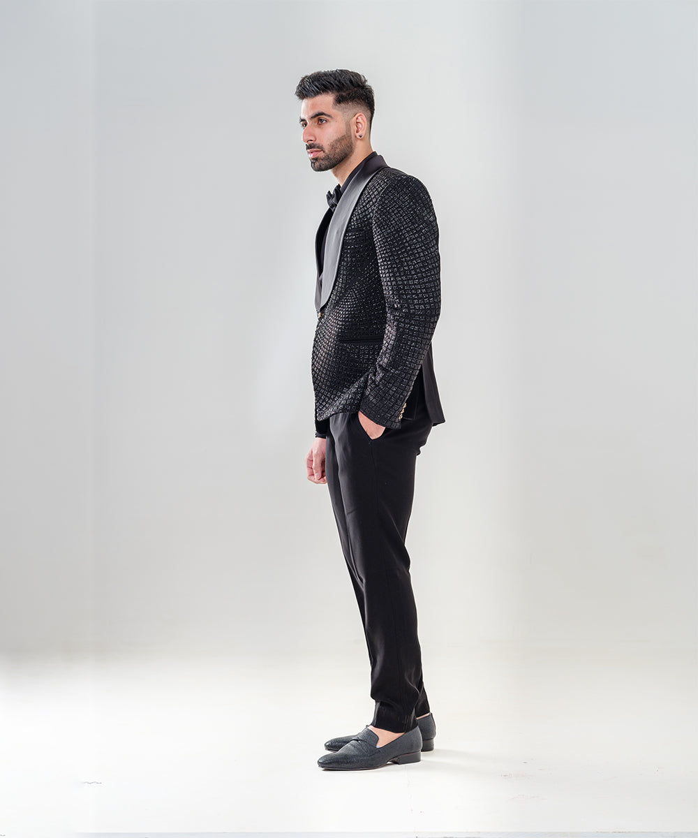 Black Tuxedo With Shawl Lapel