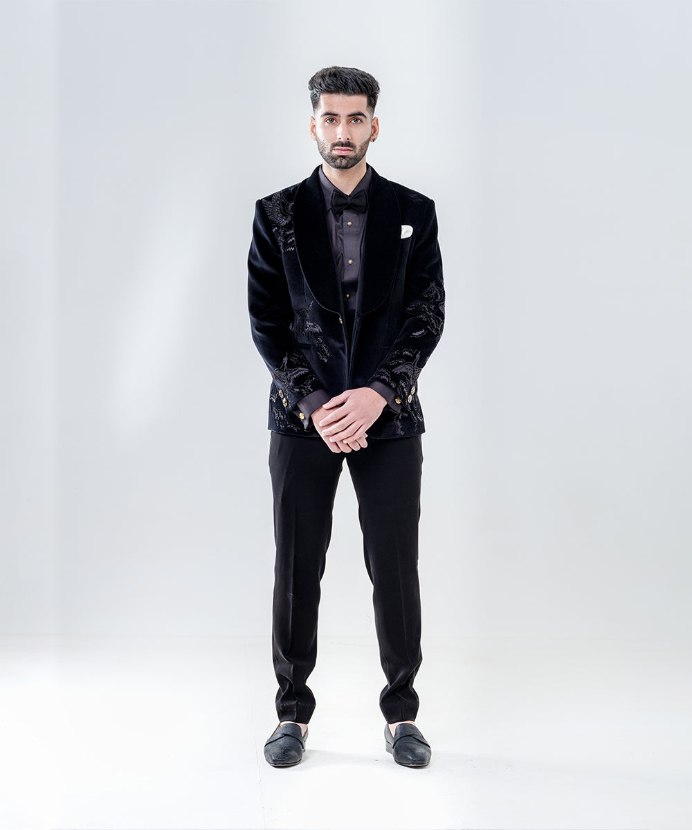 Black Tuxedo With Shawl Lapel