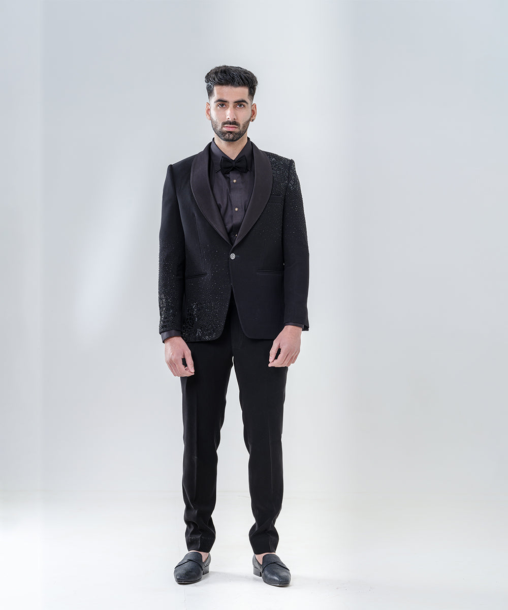 Black Tuxedo With Shawl Lapel