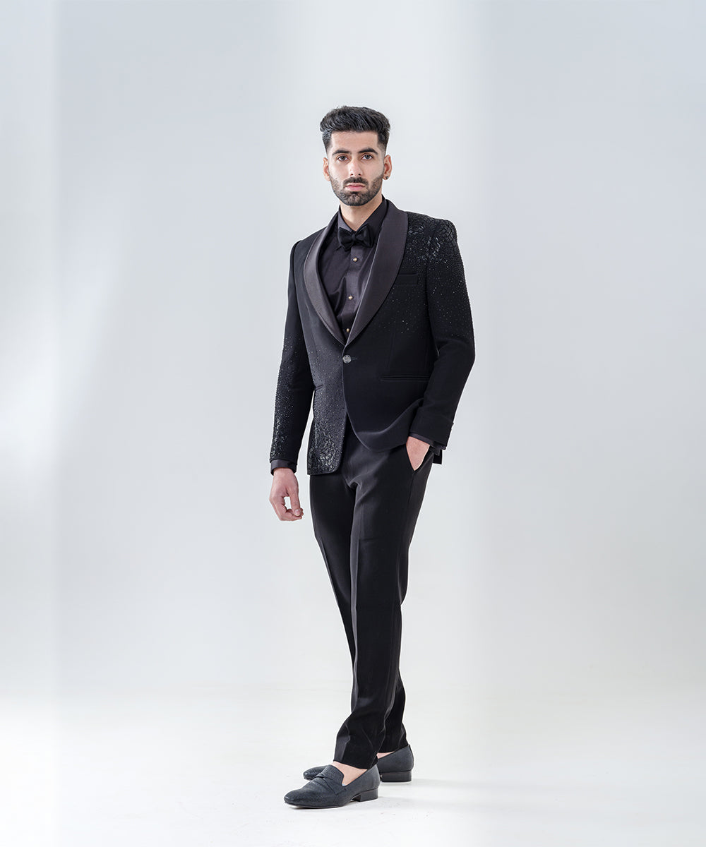 Black Tuxedo With Shawl Lapel