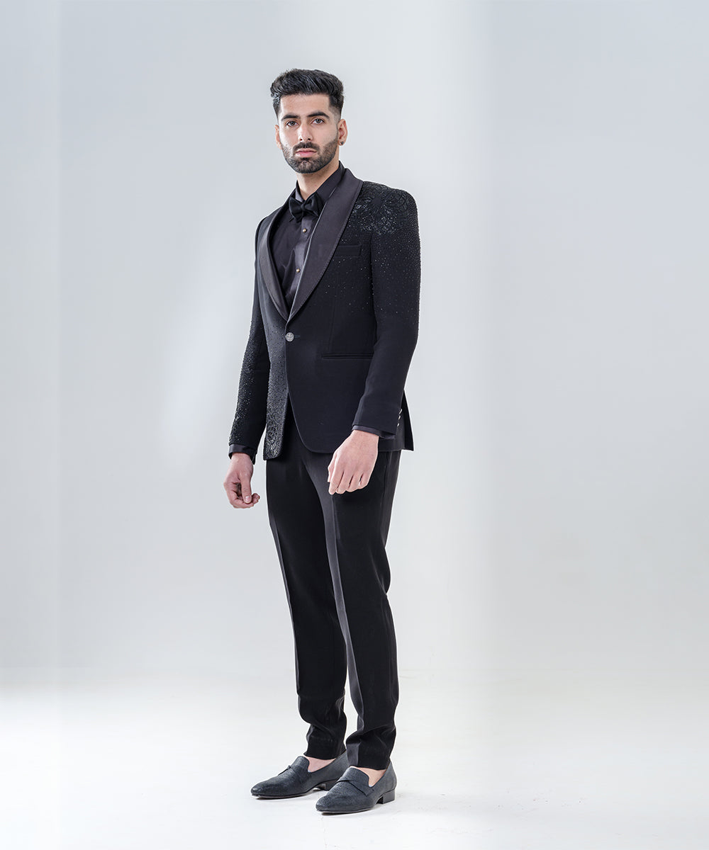 Black Tuxedo With Shawl Lapel