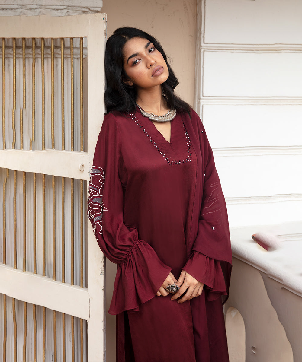 Kurta Pants & Dupatta Set