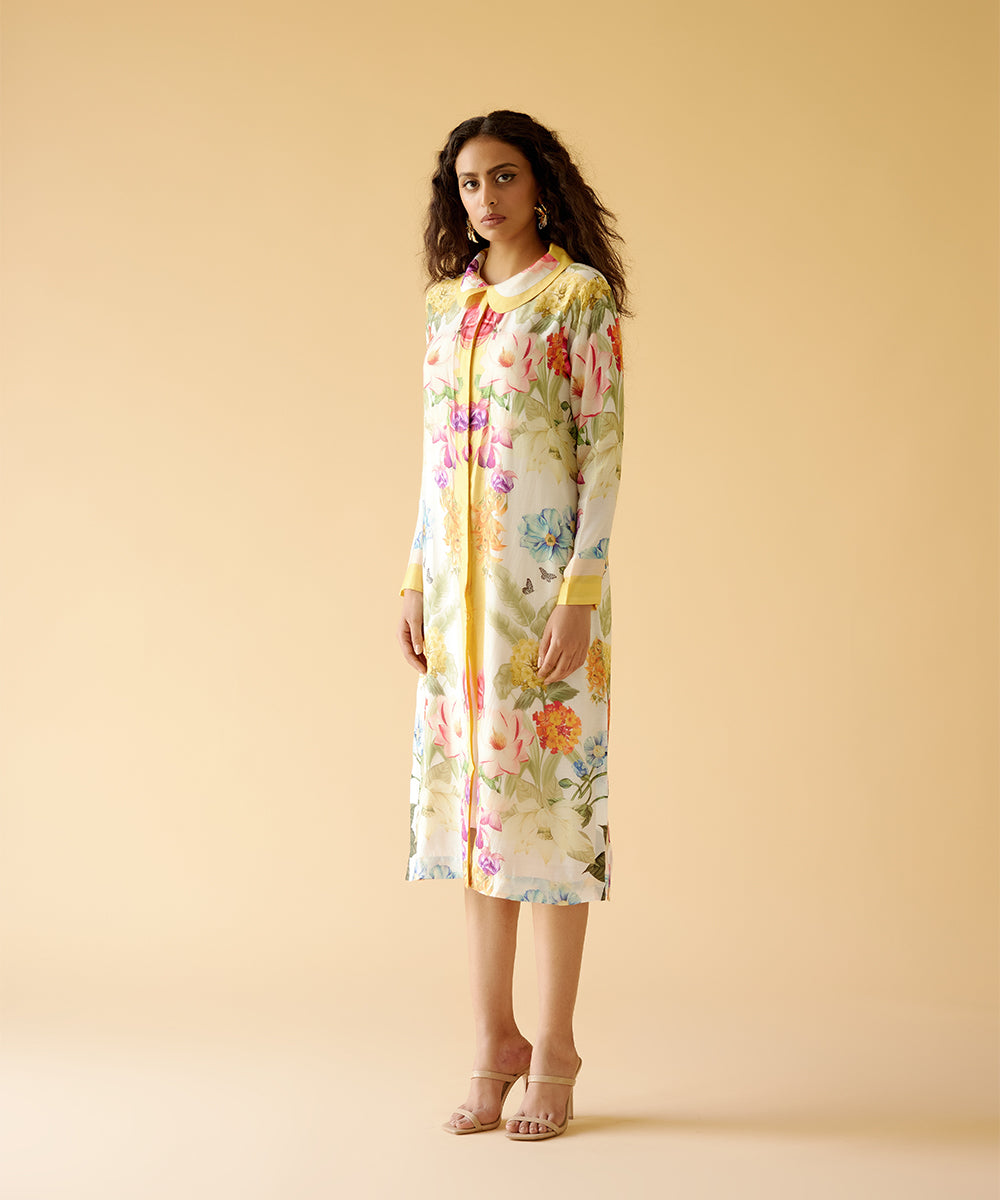 Home Garden Shirt Dress