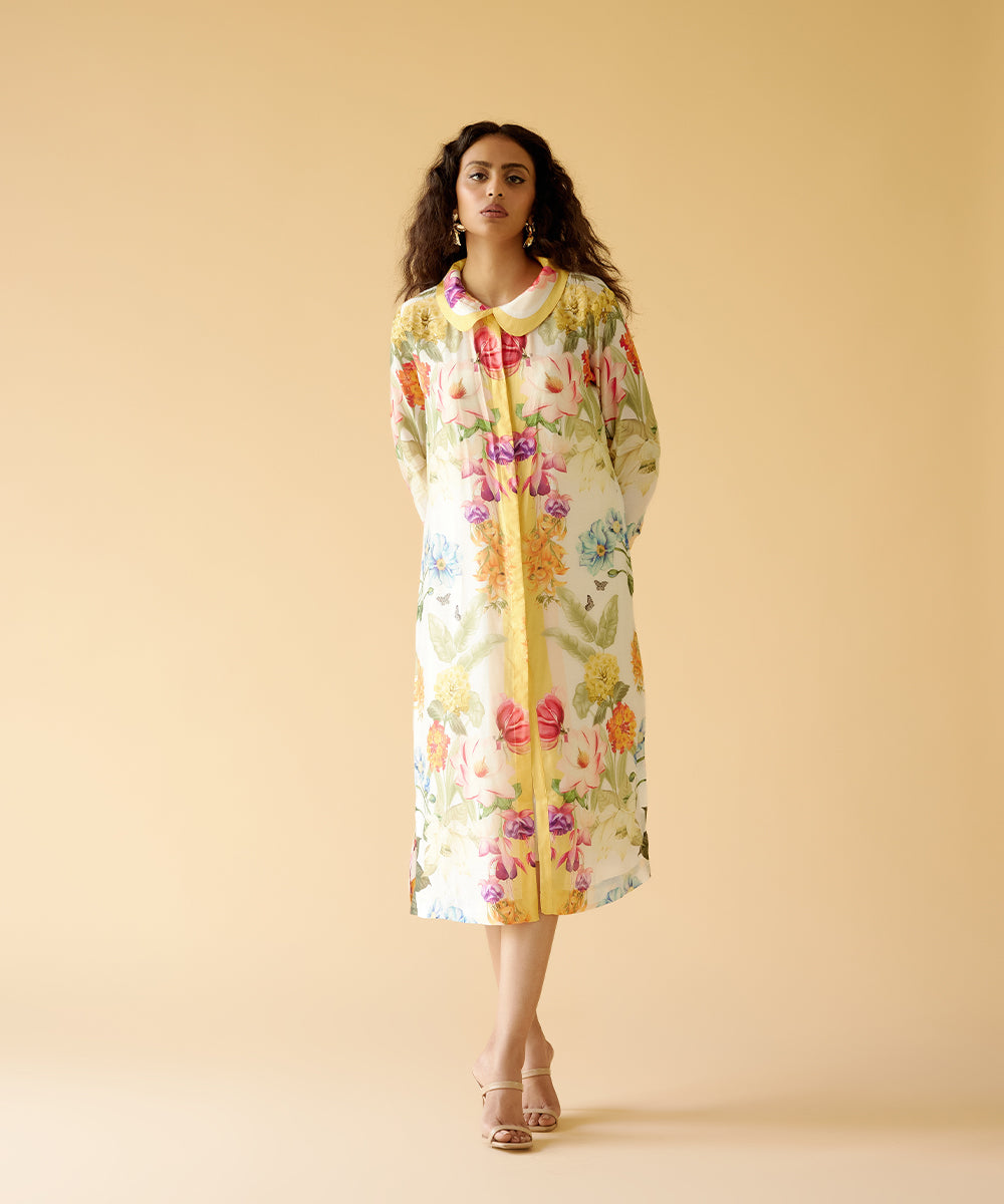 Home Garden Shirt Dress