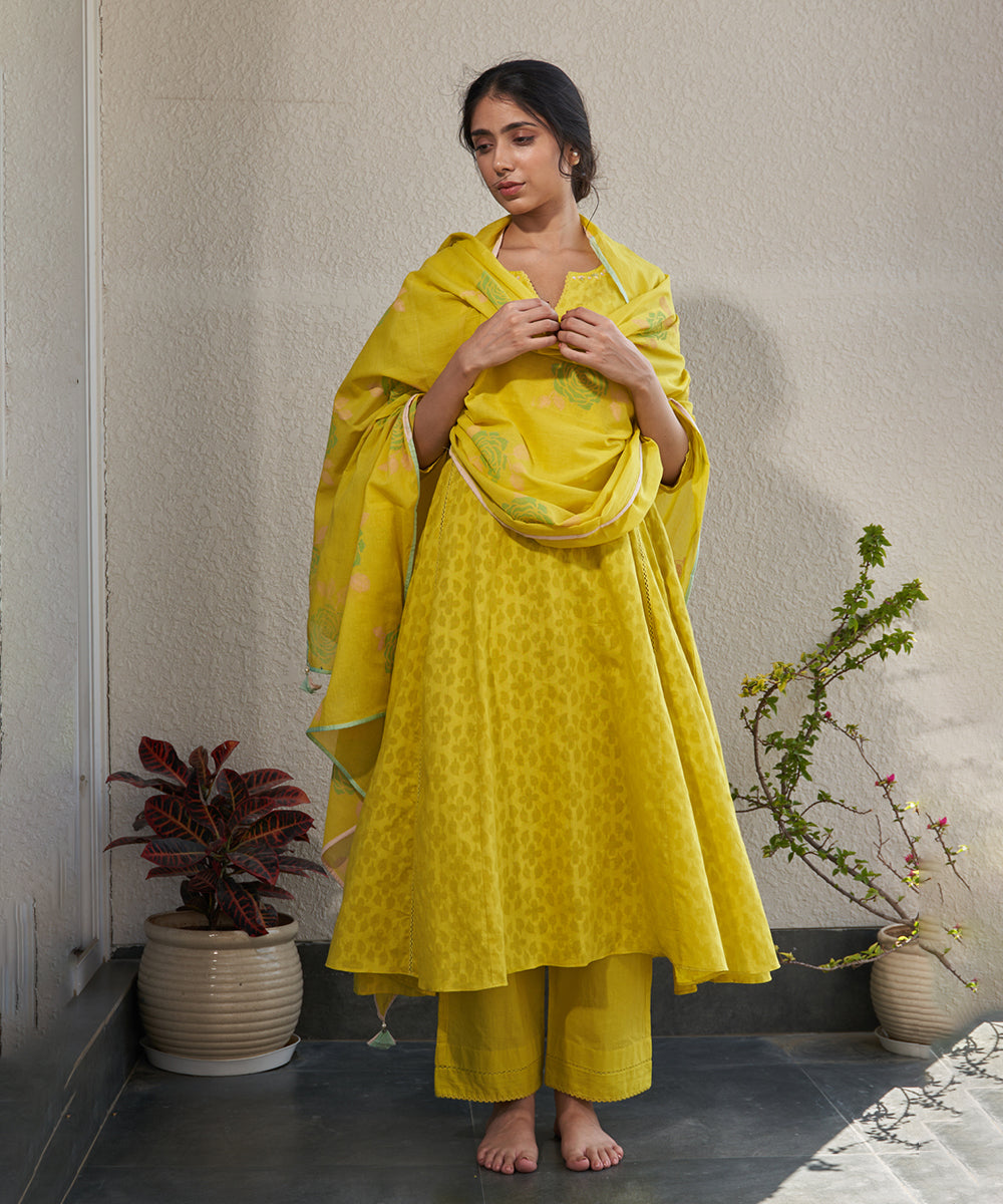 Meera A-line kurta set