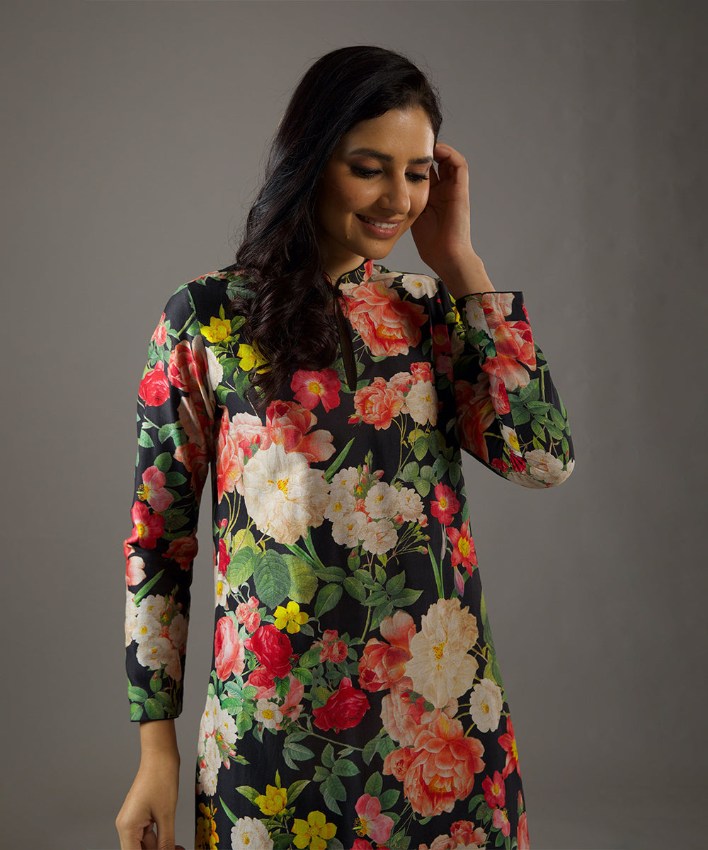 Floral Printed Tunic Set