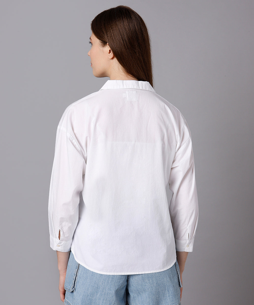 White Shirt with Long Sleeves