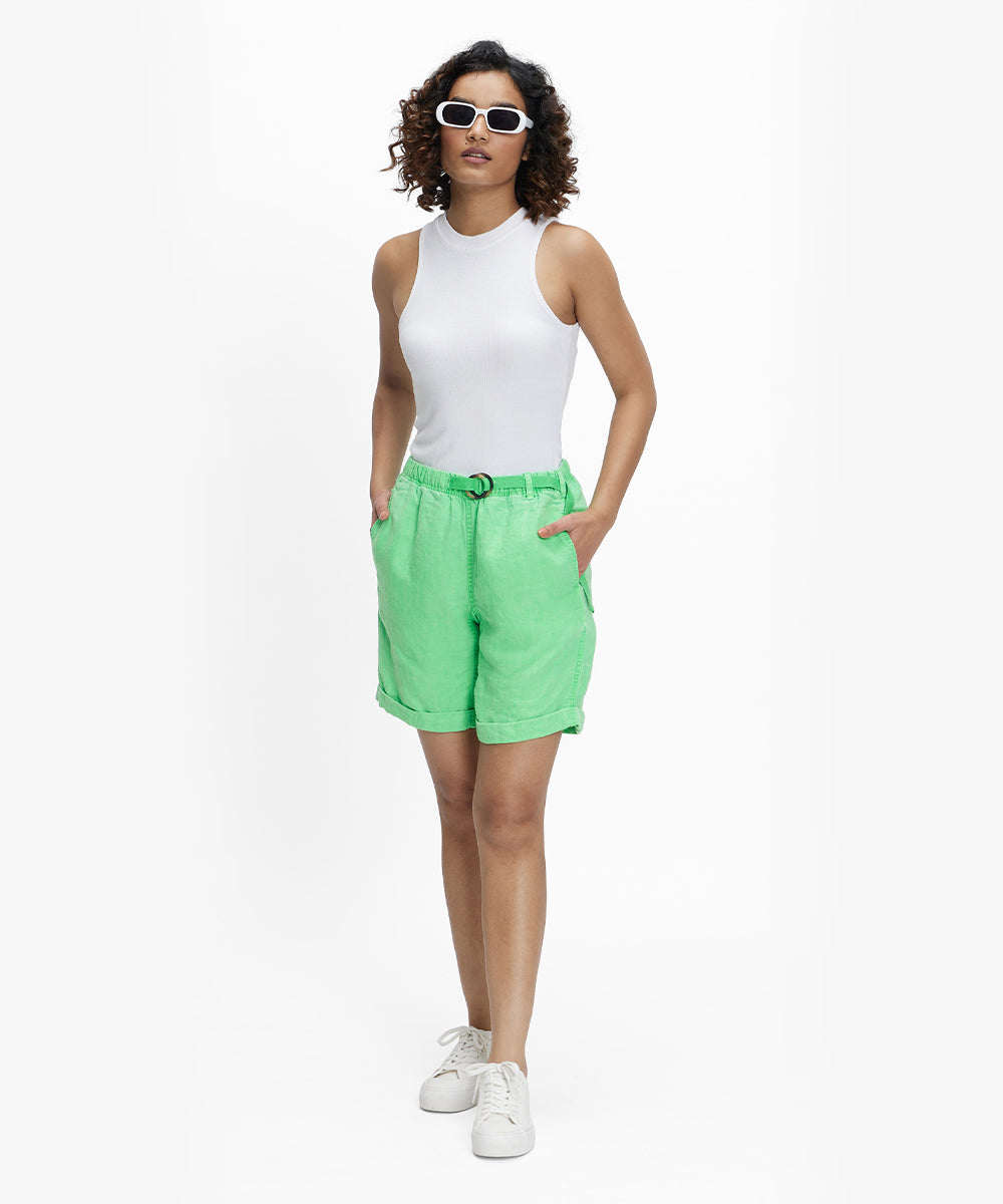 Seasee- Aurora Green Brunch Shorts